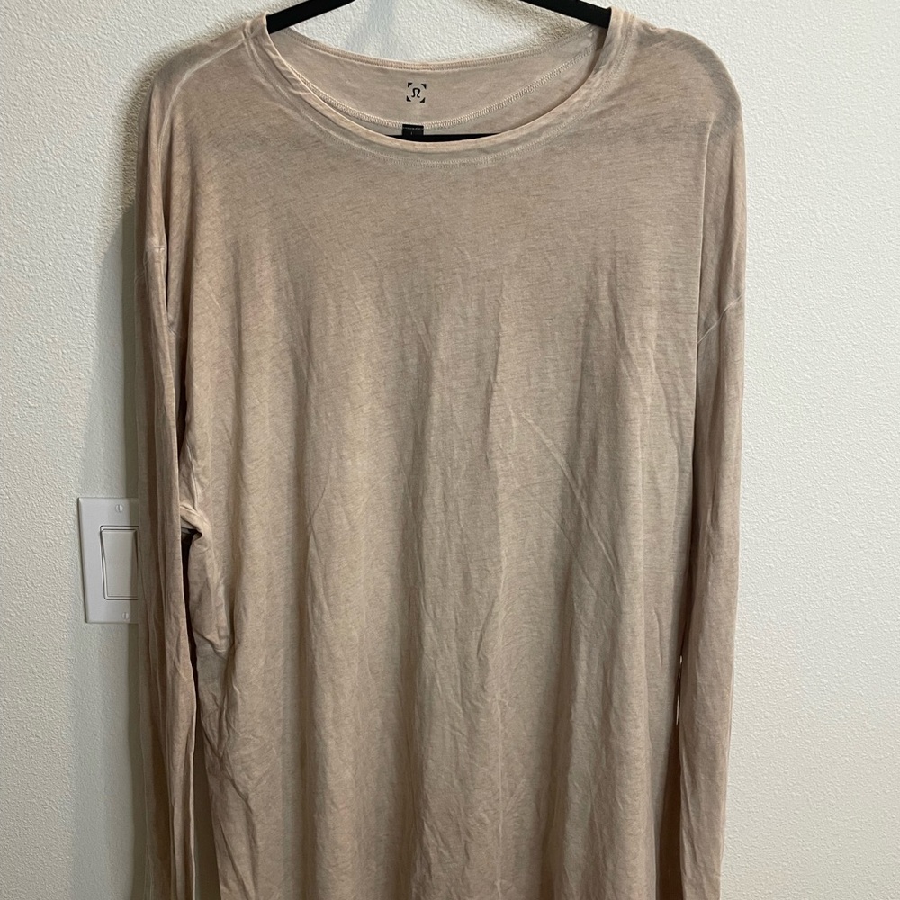 lululemon athletica Long Sleeve Tee - Beige